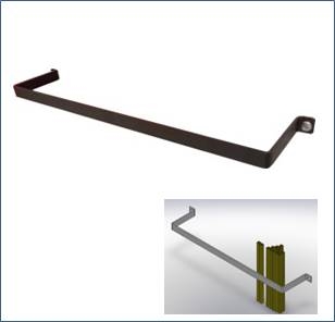 Horizontal 19" bracket